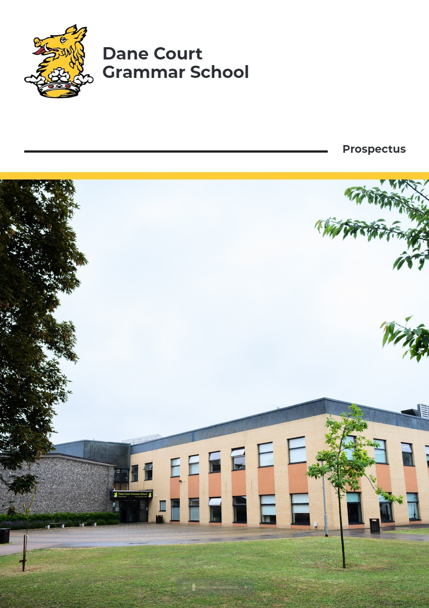 Front cover of our prospectus