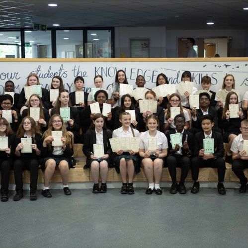 Year 8 prize winners
