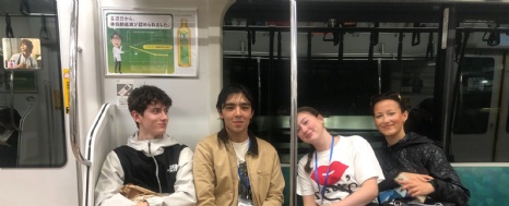 Introductory image of trip participants